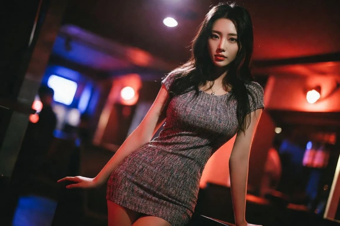 일산 유흥 공간의 분위기 사진. 특정 매장을 가리키지 않습니다.